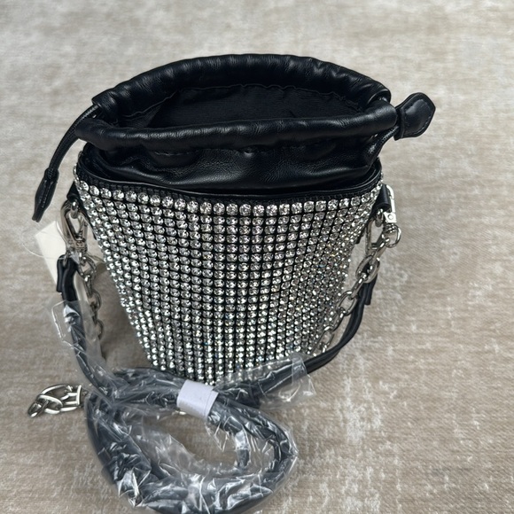 Medison West Rhinestone Busked Bag - Picture 3 of 8